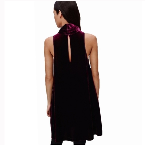 Wilfred Velvet and Silk Dress - Picture 2 of 9